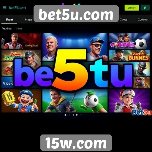 Exploração do catálogo de jogos no bet5u.com